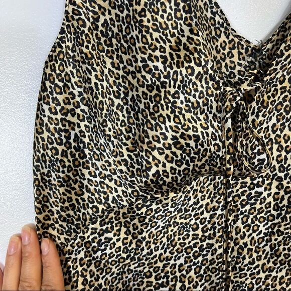Y2K Animal Print Top Size Small - Picture 6 of 11